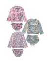 Costume da bagno "Water Flowers" in due pezzi