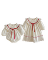 "Ribbons and Bows"  Dress or Romper