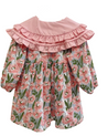 Girls Floral Dress - Little Bambini Boutique
