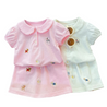 "Puppy Parade" Skirt and T Shirt Set