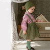 Baby Girls Linen Pinafore - Little Bambini Boutique