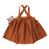 Baby Girls Linen Pinafore - Little Bambini Boutique
