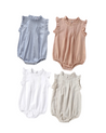 Baby Linen Romper - Little Bambini Boutique