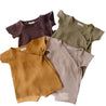 Baby Toddler Linen Romper - Little Bambini Boutique