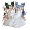 Baby Toddler Linen Romper - Little Bambini Boutique