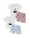 Boys T Shirt and Shorts Set - Little Bambini Boutique