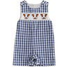 "Levi" Cow Smocked Overalls