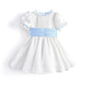 Girls Blue Special Occasion Dress - Little Bambini Boutique