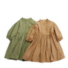 Girls Linen Dress - Little Bambini Boutique