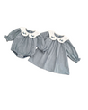 Girls Matching Romper or Dress - Little Bambini Boutique