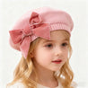 Girls Pink Beret - Little Bambini Boutique