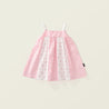 Girls Pink Checked Dress - Little Bambini Boutique