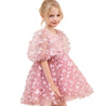 Girls Pink Special Ocassion Dress - Little Bambini Boutique