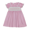 Girls Smocked Dress - Little Bambini Boutique