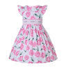Girls Special Occasion Roses Dress - Little Bambini Boutique