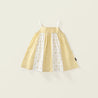 Girls Yellow Checked Dress - Little Bambini Boutique