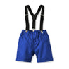 Boys Basic Shorts and Suspenders - Little Bambini Boutique