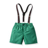 Boys Basic Shorts and Suspenders - Little Bambini Boutique