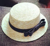 Girls Straw Sun Hat - Little Bambini boutique