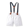 Boys Basic Shorts and Suspenders - Little Bambini Boutique