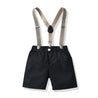 Boys Basic Shorts and Suspenders - Little Bambini Boutique