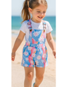 Ditsy Daisy Suspender Overalls