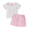 "Happy 1st Birthday" Shorts Set