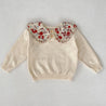 Girls Collar Sweater - Little Bambini Boutique