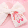 Girls Embroidered Hair Clip - Little Bambini Boutique