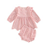 Baby Girls Lace Pink Dress - Little Bambini Boutique