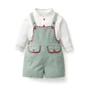 Boys Overalls and Shirt Set - Little Bambini Boutique