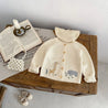 Toddler Boys and Girls Embroidered Cardigan - Little Bambini Boutique