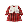 Girls Tartan Dress and Vest - Little Bambini Boutique