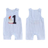 1st Birthday Overalls - Little Bambini Boutique