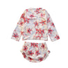Costume da bagno "Water Flowers" in due pezzi