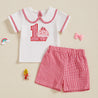 "Happy 1st Birthday" Shorts Set