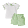 "Happy 1st Birthday" Shorts Set