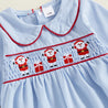 Christmas Smocked Jumpsuit