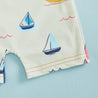 Sailing Boat Swimsuit and Hat