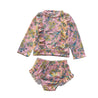 Costume da bagno "Water Flowers" in due pezzi
