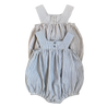 Striped Cotton Romper - Little Bambini Boutique