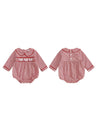 "3 Little Santas" Romper
