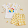 "Happy 1st Birthday" Shorts Set