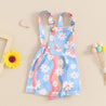 Girls Suspender Overalls - Little Bambini Boutique