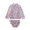 Costume da bagno "Water Flowers" in due pezzi