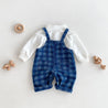 Toddler Boys Denim Overalls - Little Bambini Boutique