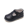 Children T Bar Leather Shoe - Little Bambini Boutique