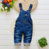 Toddler Boys Girls Denim Overalls - Little Bambini Boutique