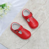 Children T Bar Leather Shoe - Little Bambini Boutique