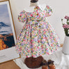 Childrens Girls Smocked Dress - Little Bambini Boutique